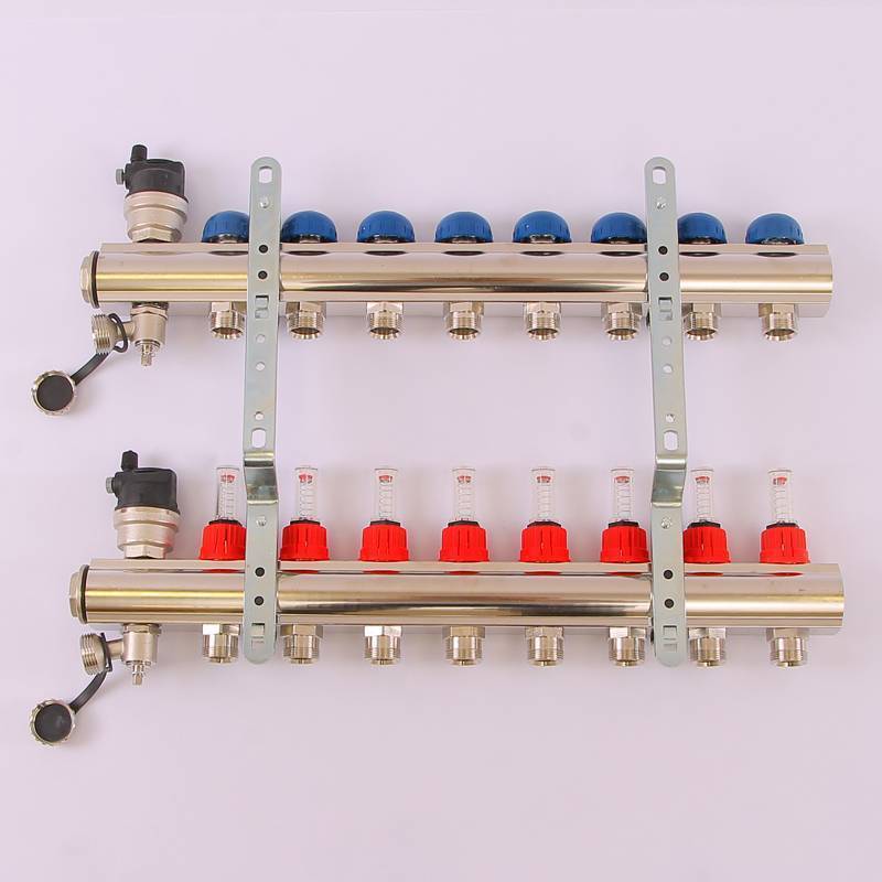 Коллекторная группа Emmeti TOPWAY с расходомерами 1 x M24x19 8 выходов 01298192