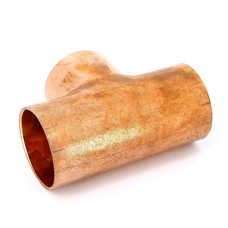 Тройник медный под пайку Viega 88.9 мм 137021