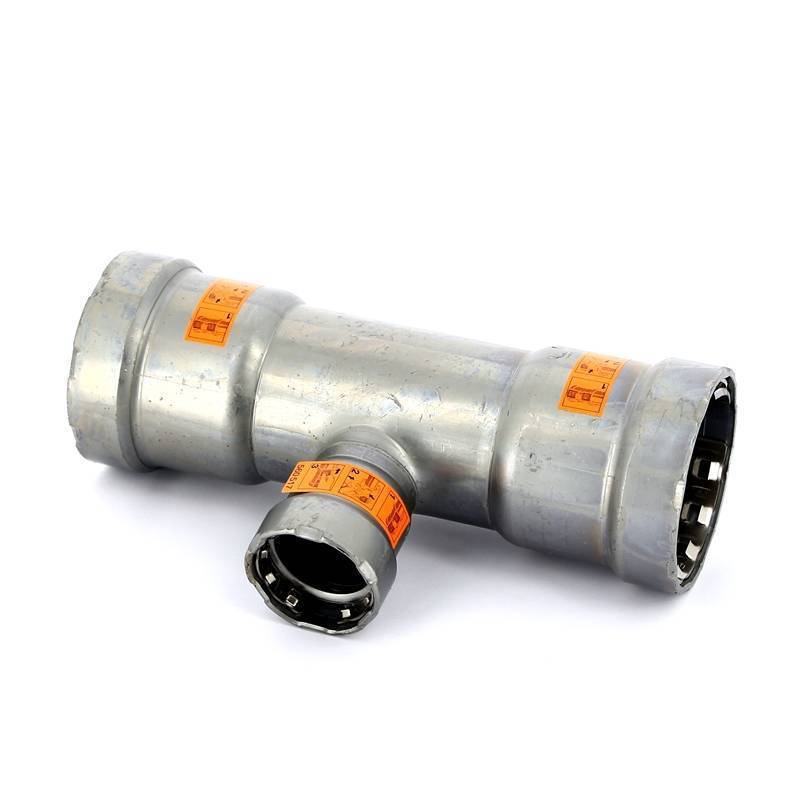 Тройник пресс Megapress Viega 1 1/2x3/4x1 1/2 695071