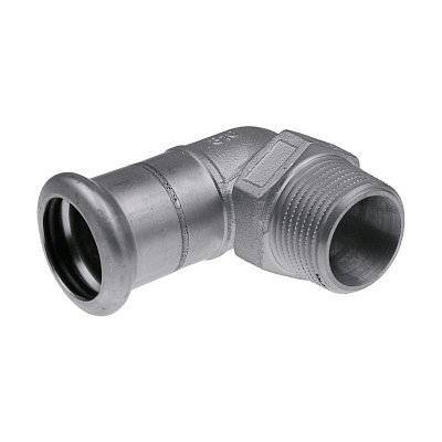 Угольник 90° пресс с наружной резьбой KAN-therm Inox 22x3/4 1609070004