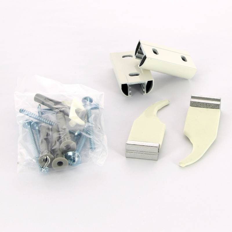 Кронштейн для радиатора Uni-Fitt настенный регулируемый пластифицированный комплект 2 шт. 874P2000