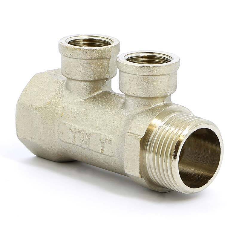 Коллектор Tiemme 1910 1 НВ 2 выхода 1/2 В 36 мм 1910082