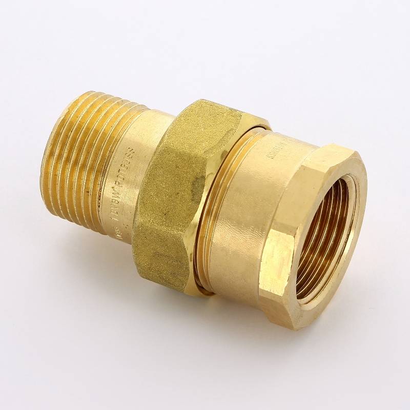 Разъемное соединение Viega модель 3331 бронза ВР/НР 1 плоское уплотнение 271350