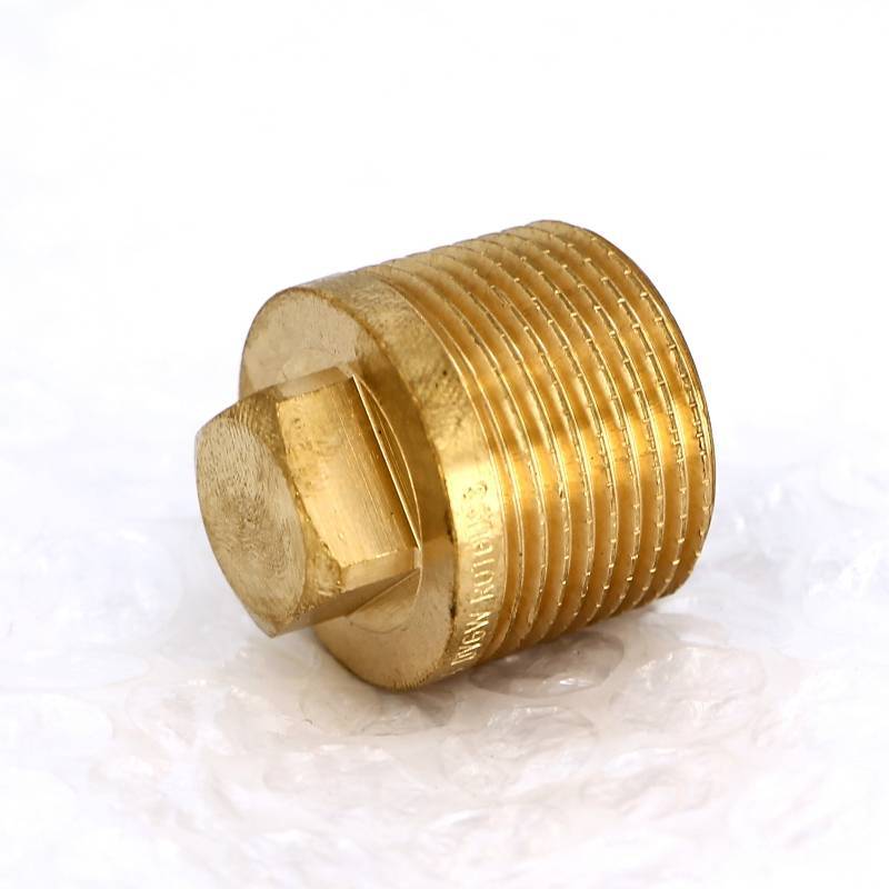 Заглушка бронзовая Viega 3/4 с квадратом наружная резьба 266639