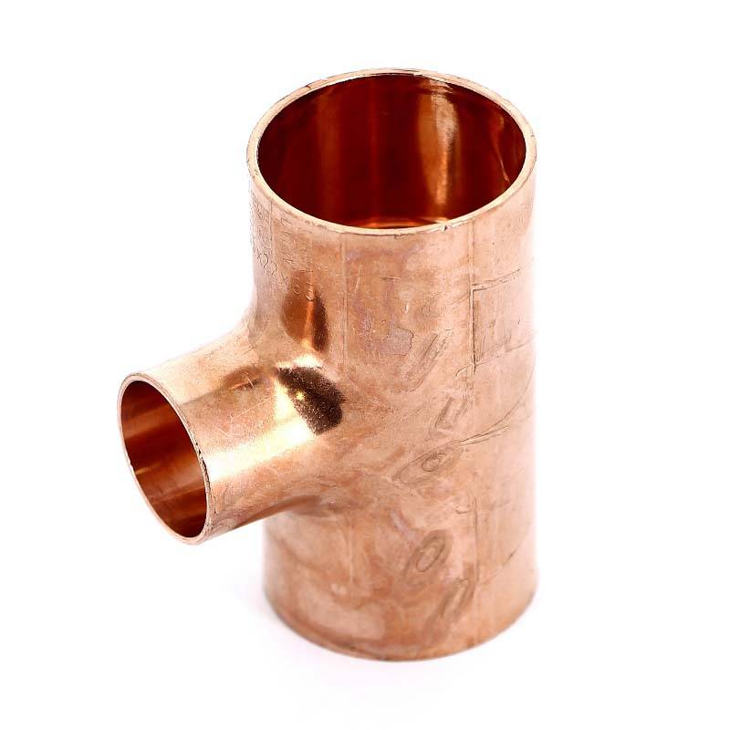 Тройник медный Viega под пайку 35х22х35 мм 104375