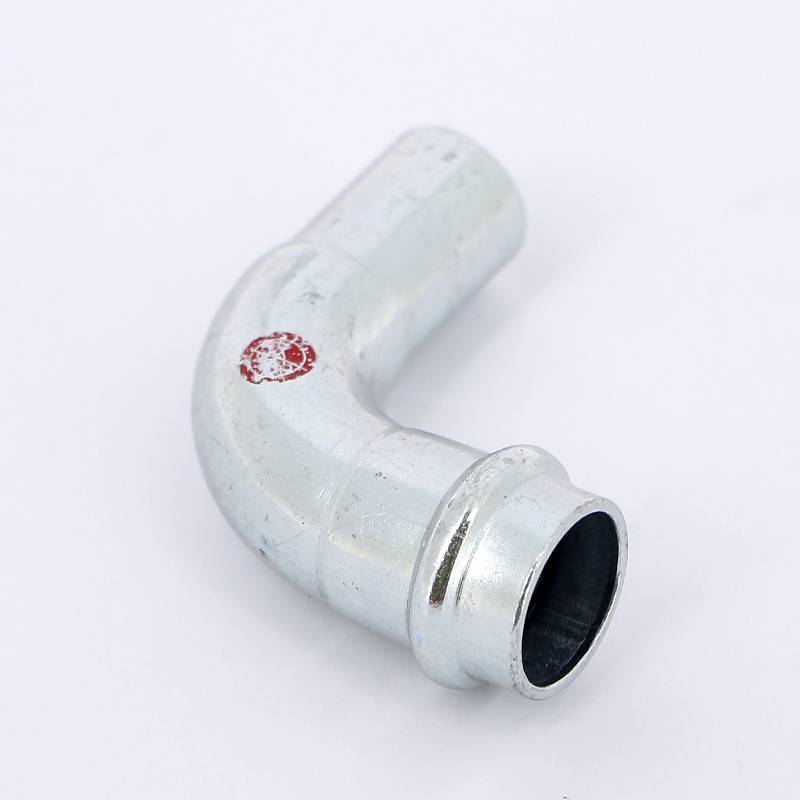 Угол-вставка 90° пресс IBP B Press Carbon 18 мм оцинкованная сталь PC5001 0180000