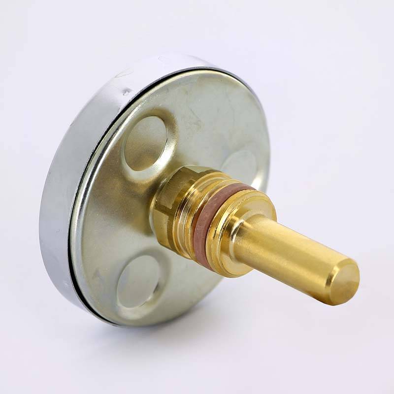 Термометр биметаллический Watts F+R801 63 мм 0-120 °C погружной гильза 50 мм самоуплотняющийся 10005802