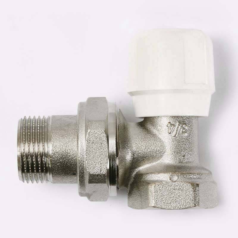 Вентиль ручной Uni-Fitt угловой 3/4 никелированный 155N3000