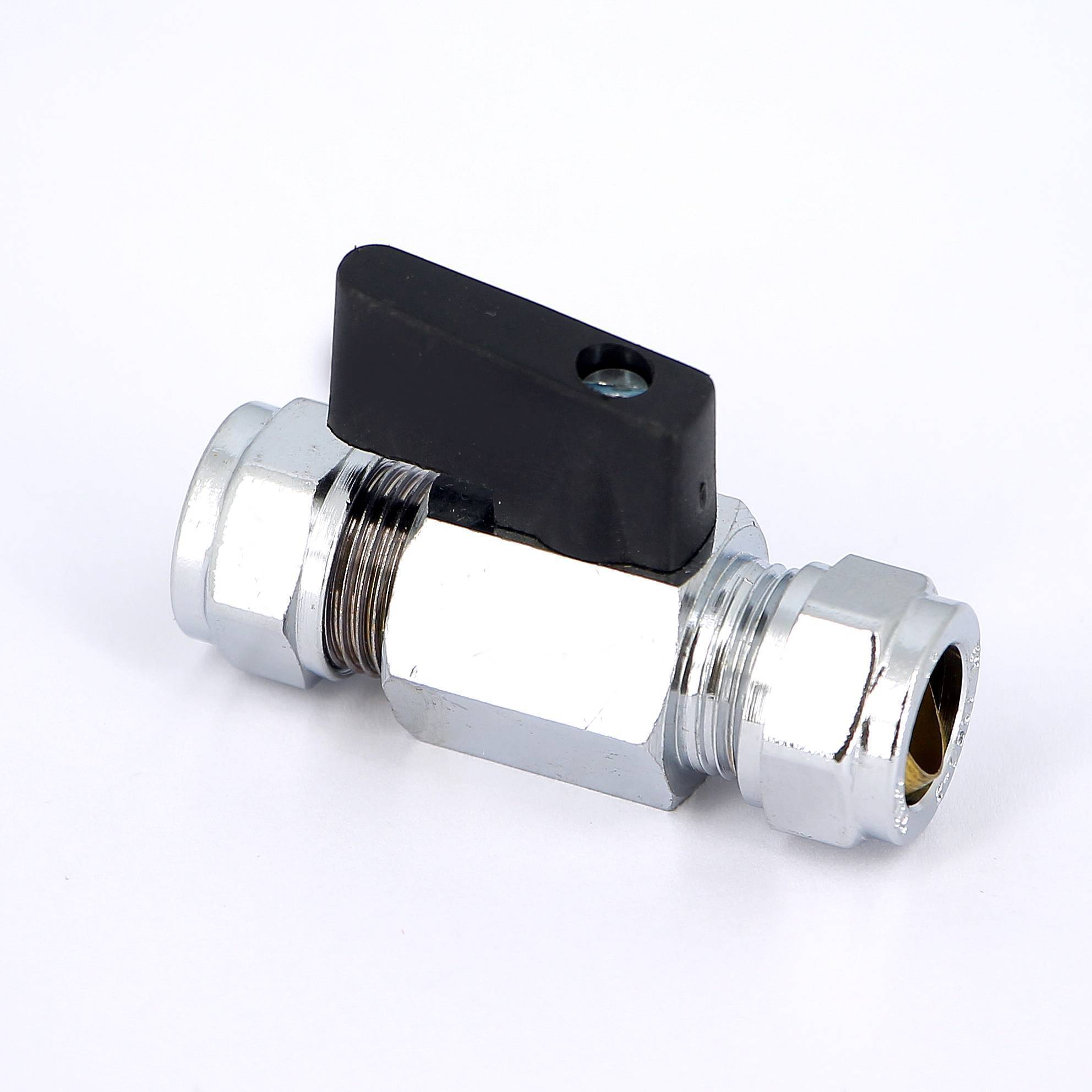 Кран шаровый мини Tiemme 12x12 мм обжим-обжим 2900005