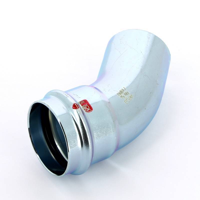 Угол-вставка пресс 45° Viega Prestabo 54 мм 558390