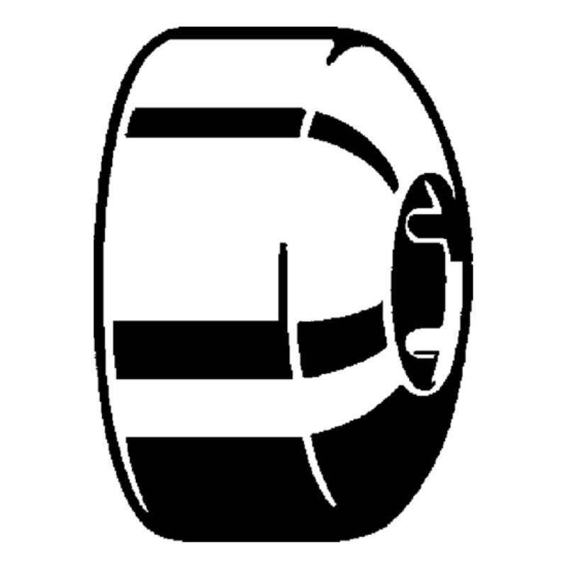 Розетка хромированная Viega 32х85х50 мм 111380