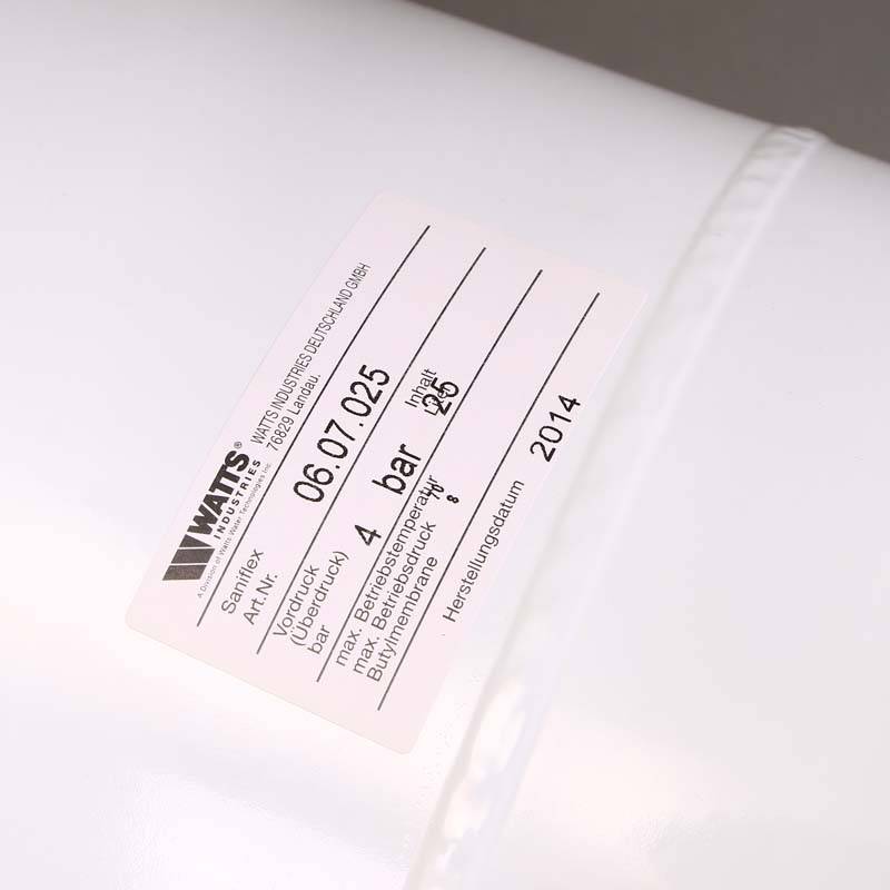 Расширительный бак для ГВС Watts Saniflex SG 25 л 3/4 белый 10022136