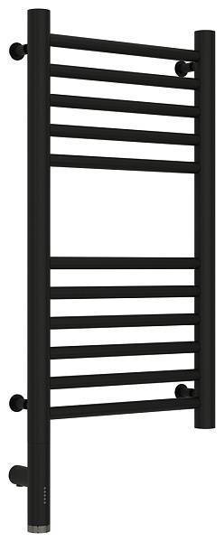 Полотенцесушитель электрический Сунержа Богема 3.0 300x600 мм левый матовый черный 31-5804-6030