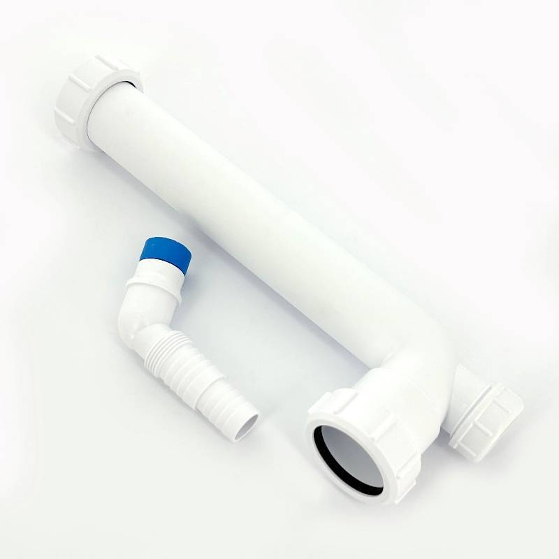 Отводная труба McAlpine 90° 1 1/2 x 40 мм 255 мм с адаптером для бытовой техники HC12-40CWM