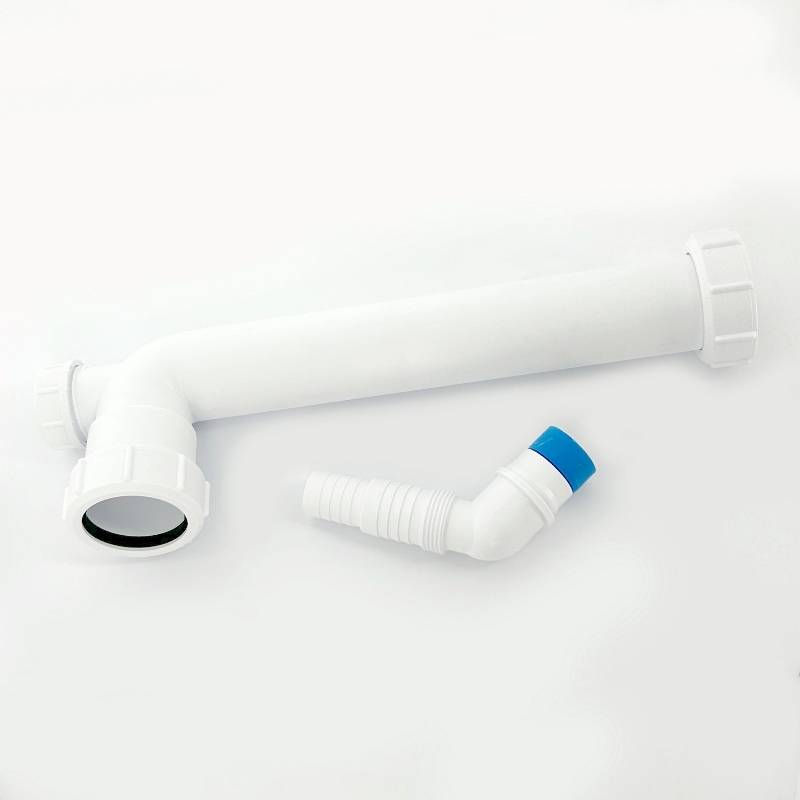 Отводная труба McAlpine 90° 1 1/2 x 40 мм 255 мм с адаптером для бытовой техники HC12-40CWM