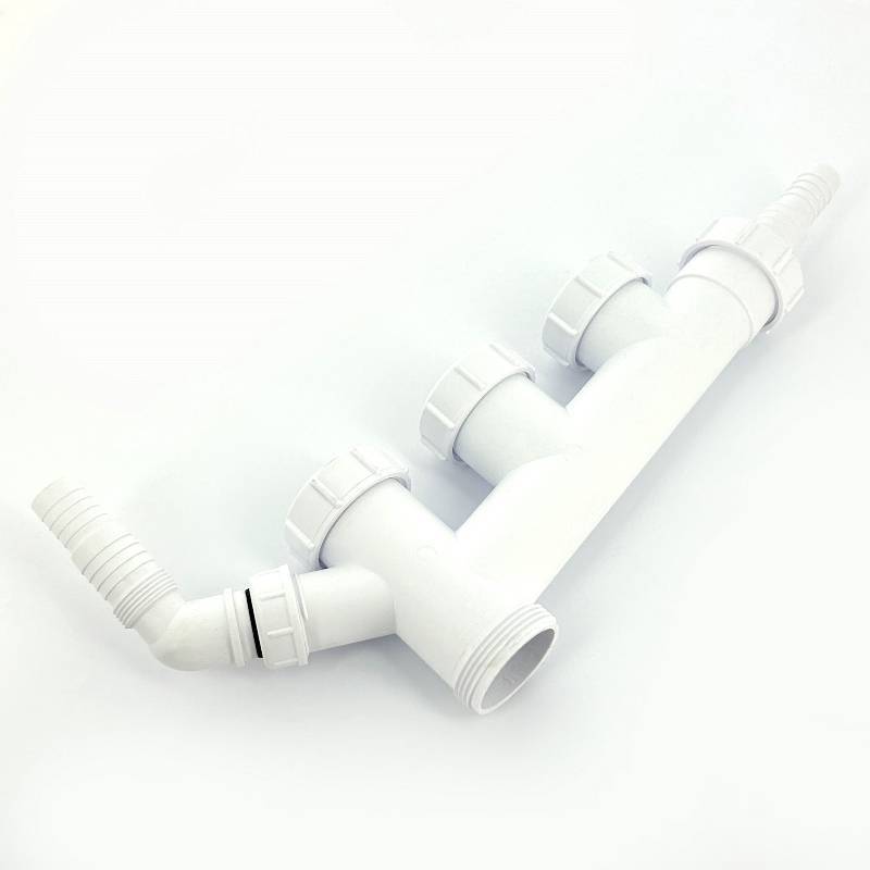 Соединительный элемент McAlpine 40 мм компрессионный с 3 входами HCT-3-WM