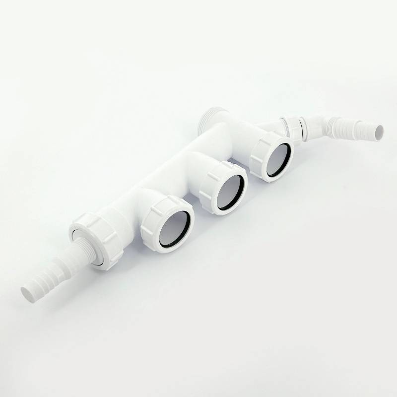 Соединительный элемент McAlpine 40 мм компрессионный с 3 входами HCT-3-WM