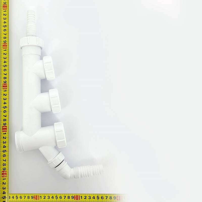 Соединительный элемент McAlpine 40 мм компрессионный с 3 входами HCT-3-WM