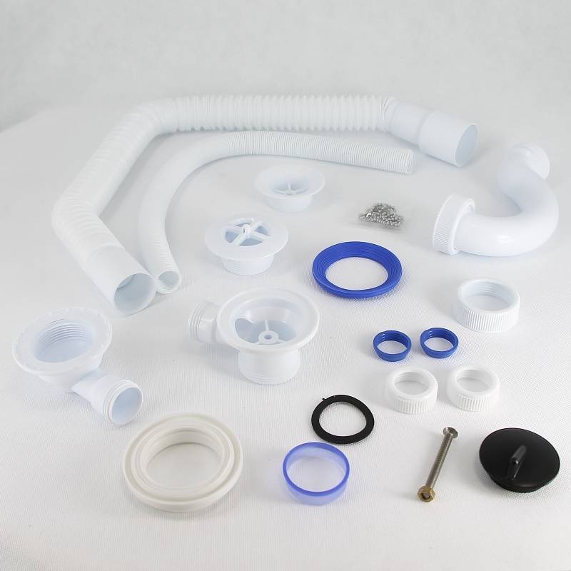 Слив-перелив для ванны Wirquin Мини Элит 1 1/2 x 40 мм с пластиковой решеткой L500 мм 30980653