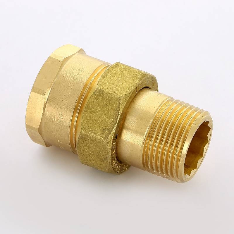 Разъемное соединение Viega модель 3331 бронза ВР/НР 1 плоское уплотнение 271350