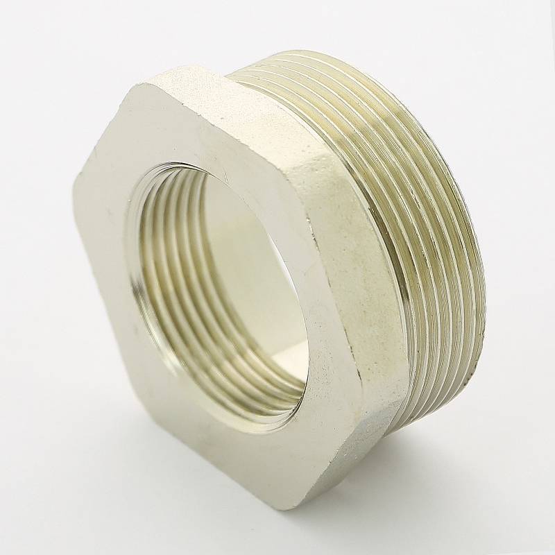 Футорка НВ Uni-Fitt 2x1 1/4 никелированная 604N7500