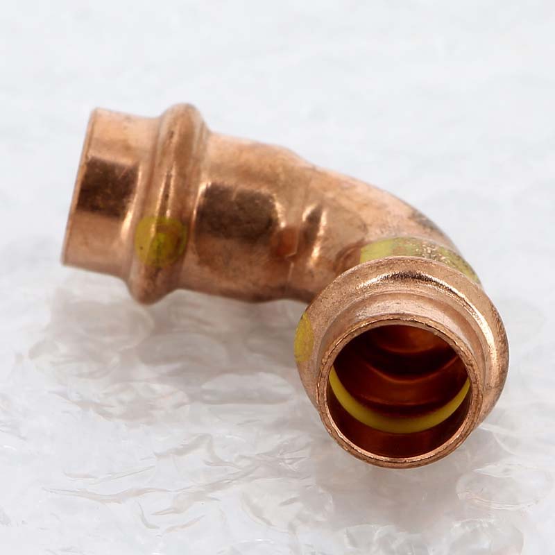 Отвод пресс медный Viega Profipress G 15 мм 90° 345464