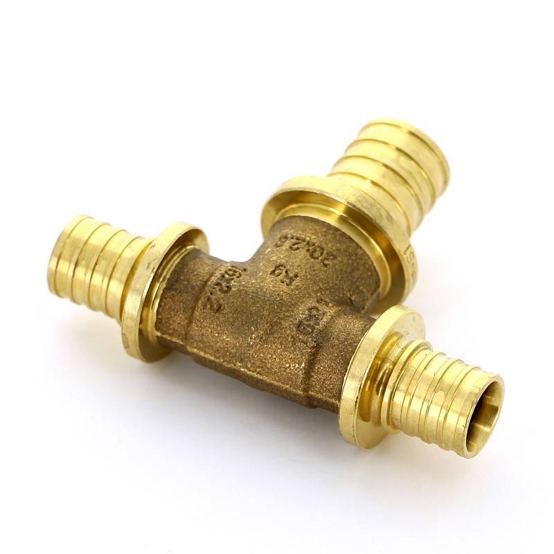 Тройник надвижной REHAU RAUTITAN RX 16х20х16 мм бронза 1377747