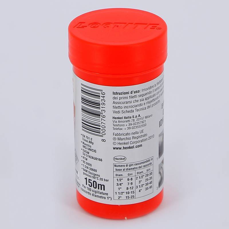 Нить уплотнительная Emmeti Loctite 55 150 м 01516030