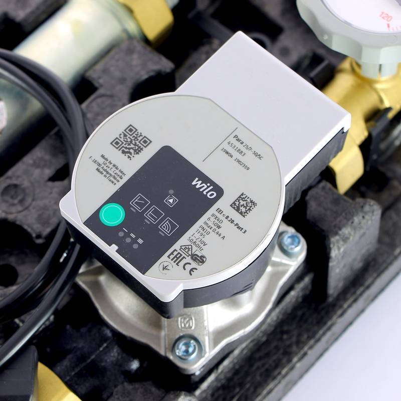 Насосный модуль Meibes MK 1 со смесителем и насосом Wilo PARA SC 7.0 M66831.36WIRU