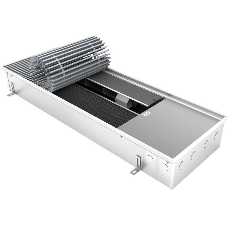 Конвектор внутрипольный Wilma KBX 125x303x900 мм с вентилятором КВХ.125.303.900