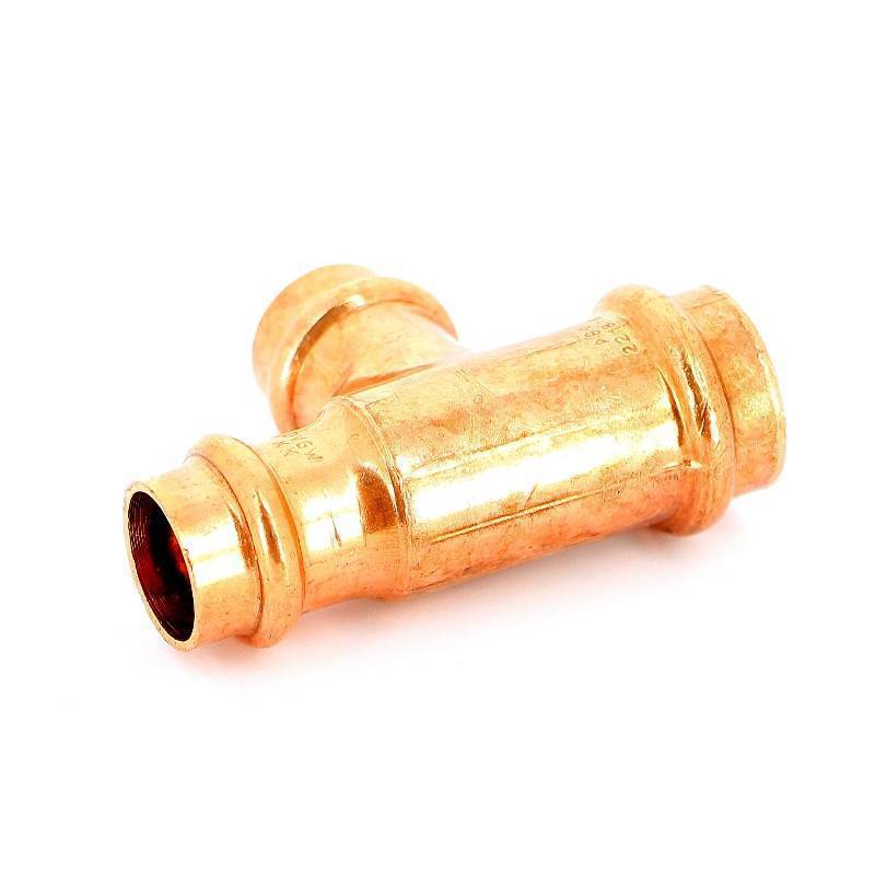 Тройник пресс IBP >B< Press 22х18х18 мм медь P5130 02218018