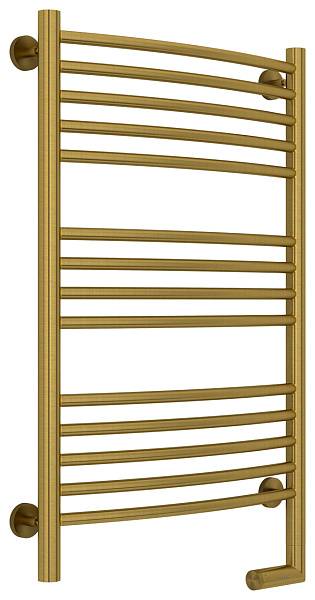 Полотенцесушитель электрический Сунержа Богема 2.0 500x800 мм правый состаренная латунь 051-5203-8050