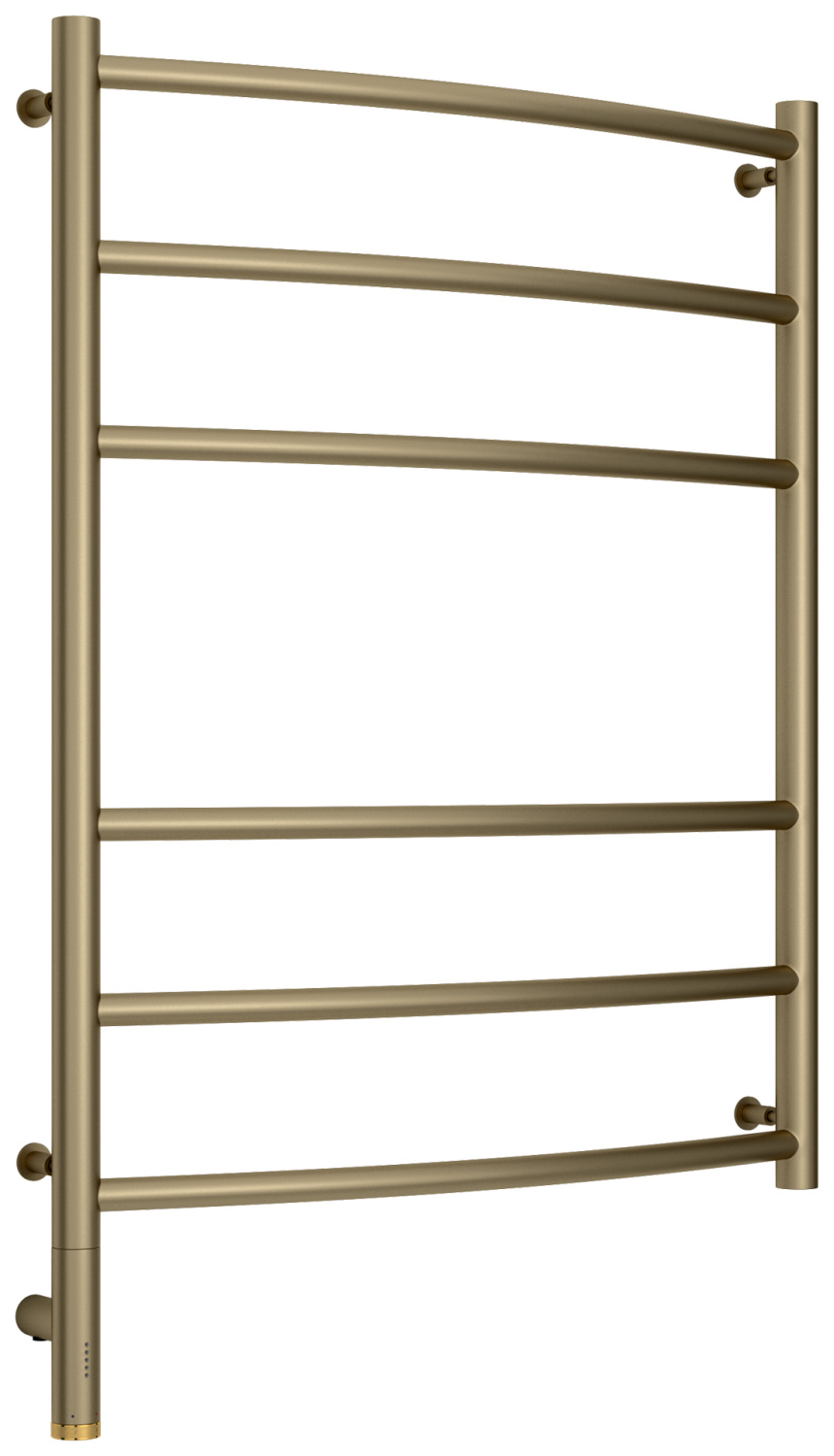 Полотенцесушитель электрический Сунержа Галант 3.0 632х924 мм левый золотой шёлк матовый 32-5800-8060