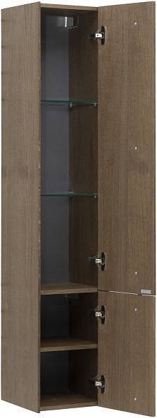 Шкаф-пенал Allen Brau Reality 30 см правосторонний коричневый/черный 1.32001.NO