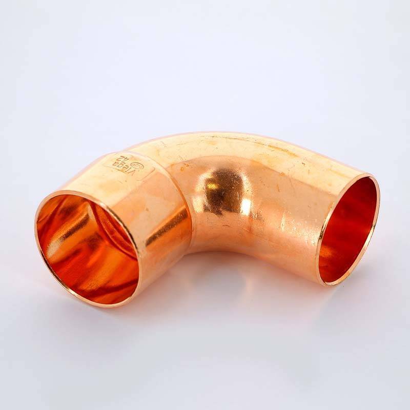 Угол медный 90 градусов однораструбный под пайку Viega 42 мм 113995