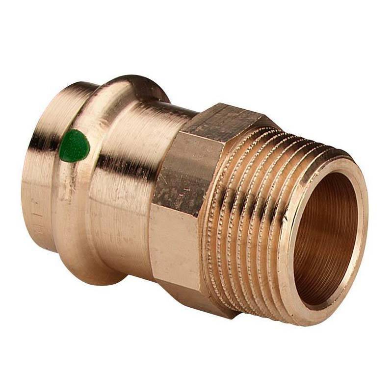 Муфта переходная пресс-Н Viega Sanpress бронза 35x1 297947