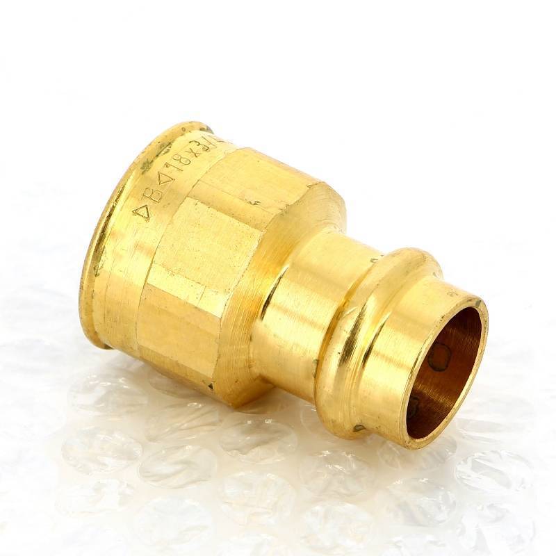 Муфта переходная IBP >B< Press 18 мм х 3/4 ВР бронза P4270G01806000