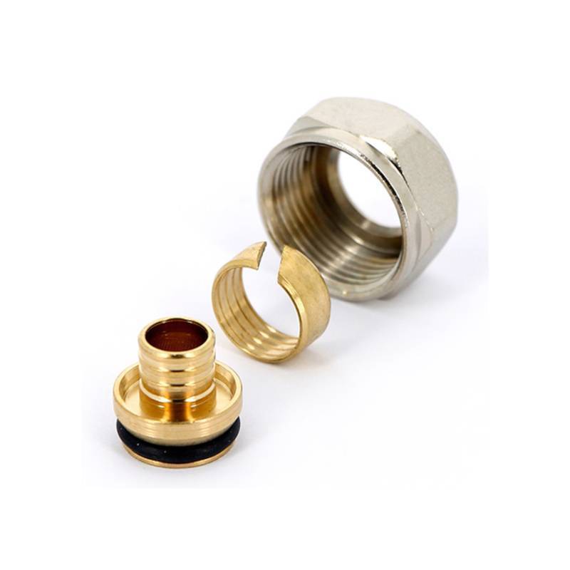 Соединитель обжимной Uni-Fitt 17x2.0 мм - 3/4 EK для полиэтиленовых труб 681N1734