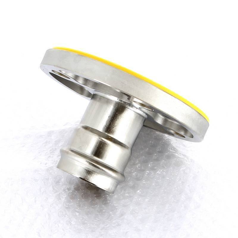 Переход фланец-пресс Viega Sanpress Inox DN50 54 мм нержавеющая сталь 593353