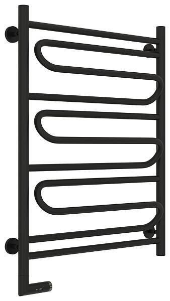 Полотенцесушитель электрический Сунержа Элегия 2.0 600x800 мм левый матовый черный 31-5218-8060