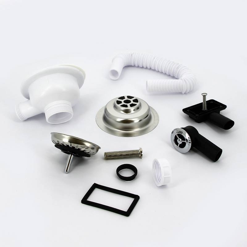 Выпуск для мойки McAlpine 113 мм с переливом 1 1/2 хром OFR2-113S