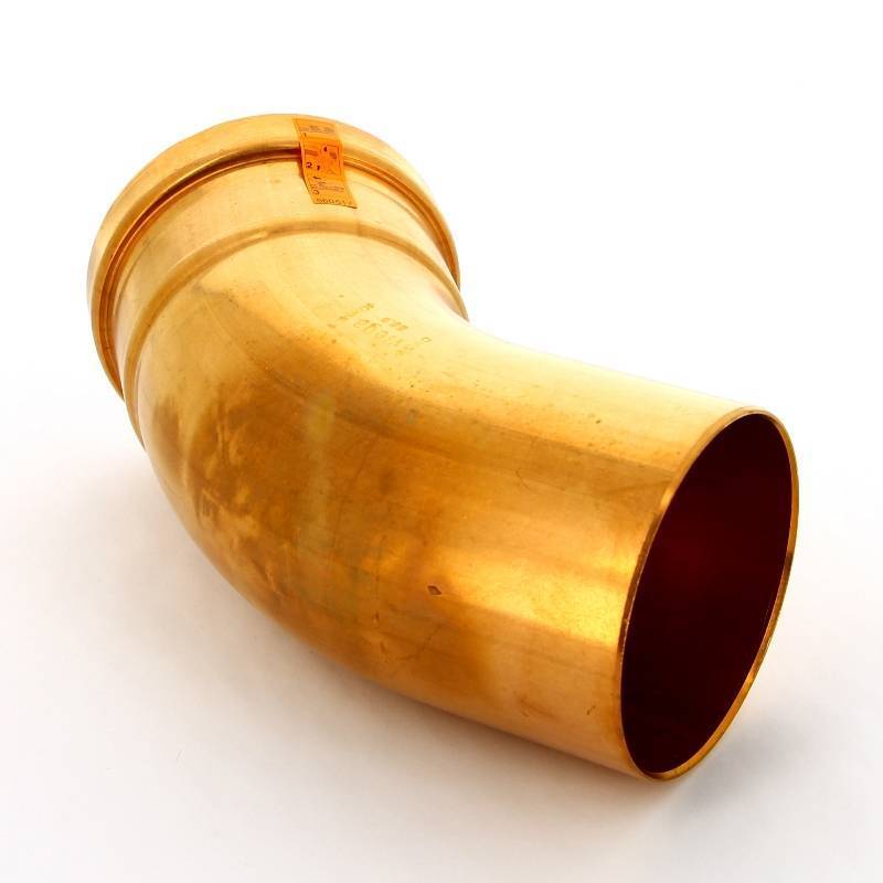 Угол-вставка 45° пресс Viega Profipress XL 88.9 мм медь 476946