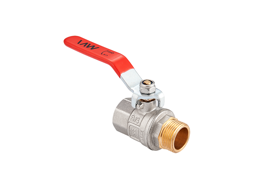 Кран шаровой MVI Ду 25 PN 40 вн-нр рычаг BV.421.06