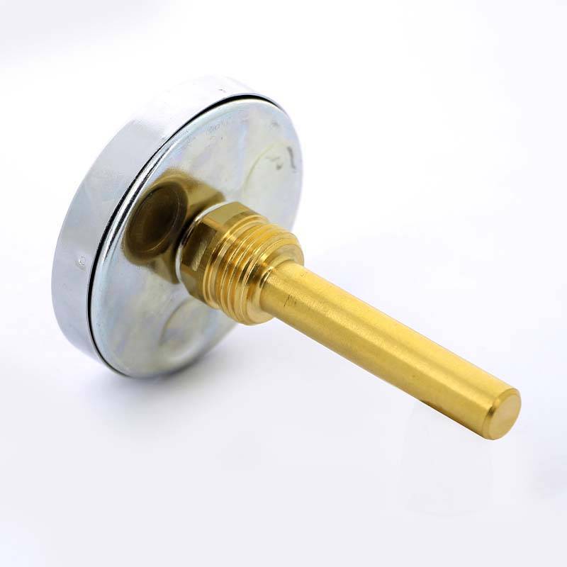 Термометр биметаллический Watts F+R801 80 мм 0-160 °C погружной гильза 75 мм 10005945