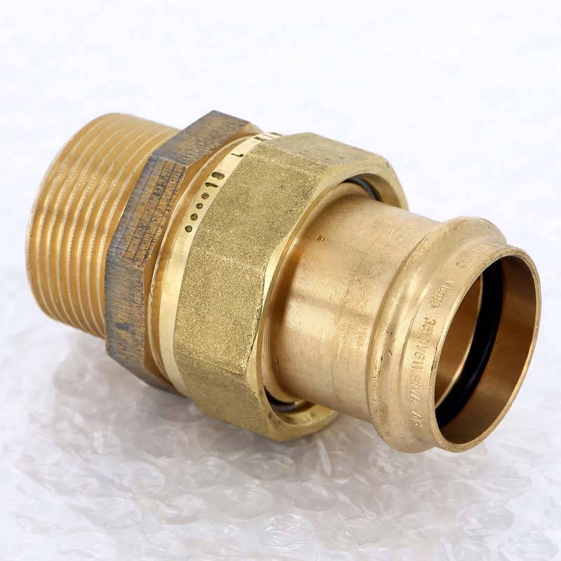 Муфта разъемная Viega Profipress G 35x1 1/4 пресс-НР бронза 379438