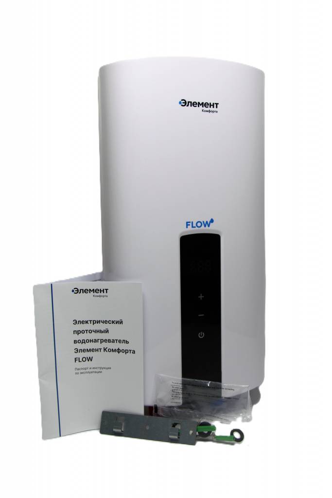 Водонагреватель электрический проточный Элемент Комфорта FLOW-21 21 кВт 00-00001105