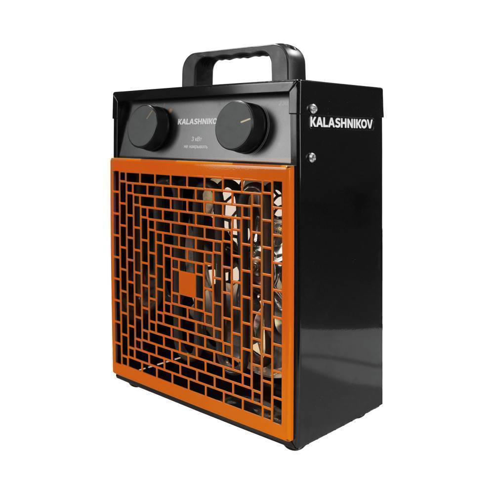 Тепловая пушка электрическая Kalashnikov KVF-E2-12 2 кВт KVF-E2-12