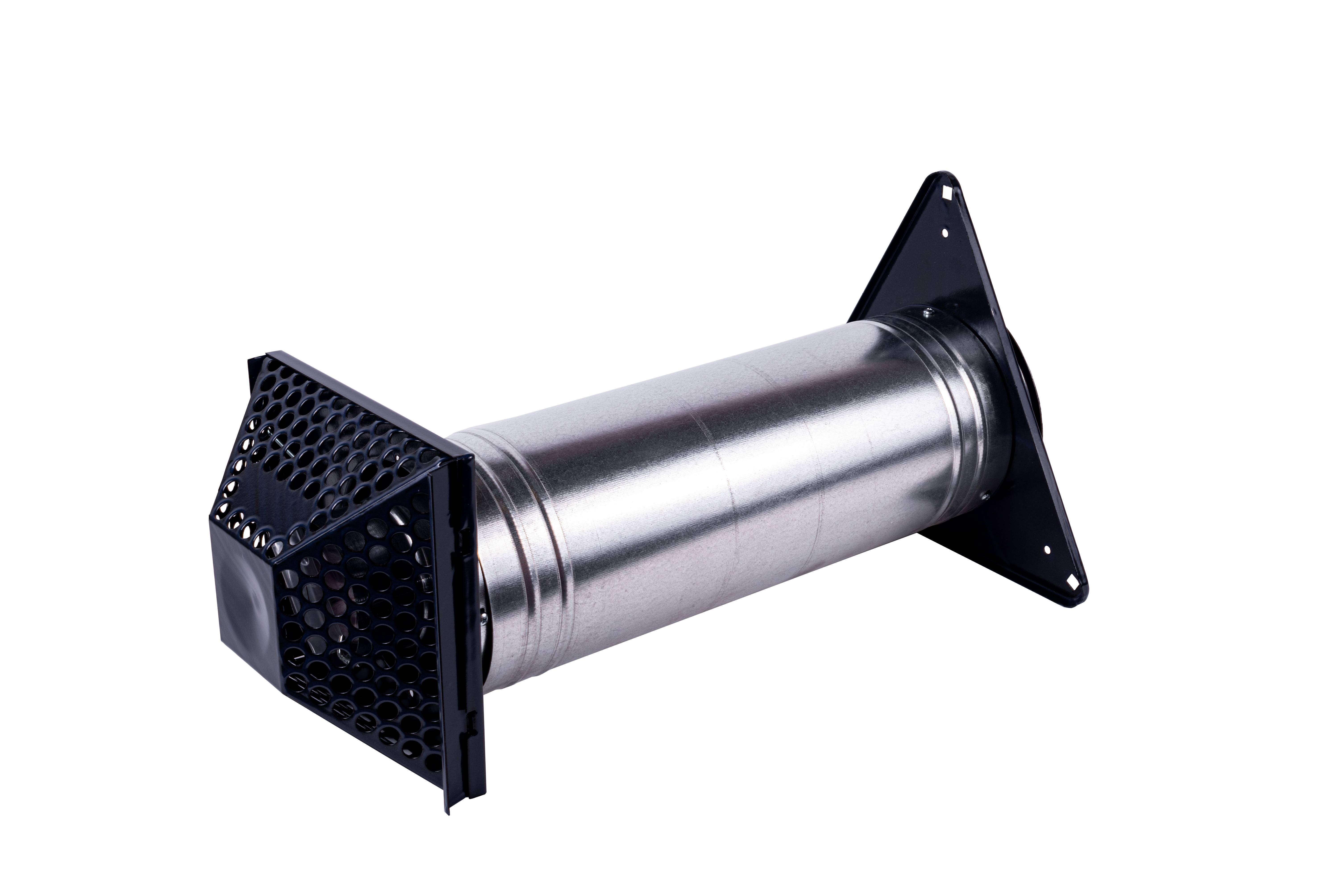 Дымоход коаксиальный FEG Parapet long удлиненный 555-785 мм F701T9.1