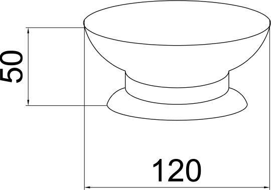 Мыльница настольная Boheme Medici бронза 10611