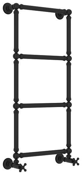 Полотенцесушитель водяной Сунержа Ренессанс 400x960 мм матовый черный 31-0280-9640